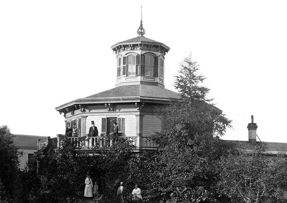 The Octagon House 
St. Croix County Historical Society Photo Collection, Hudson WI