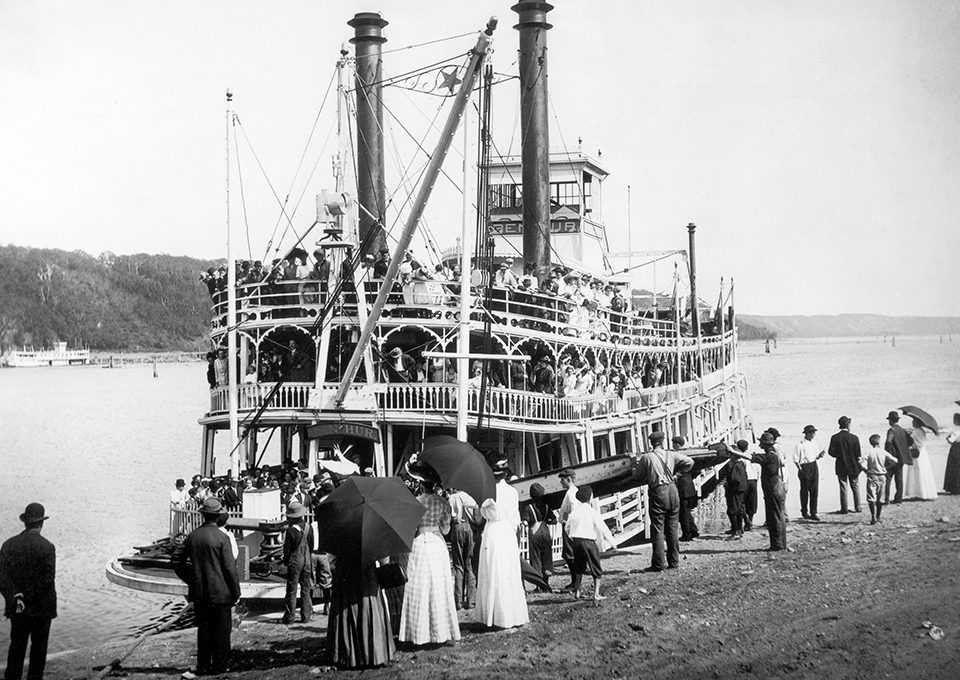Steam Boat on the St. Croix River
St. Croix County Historical Society Photo Collection, Hudson WI