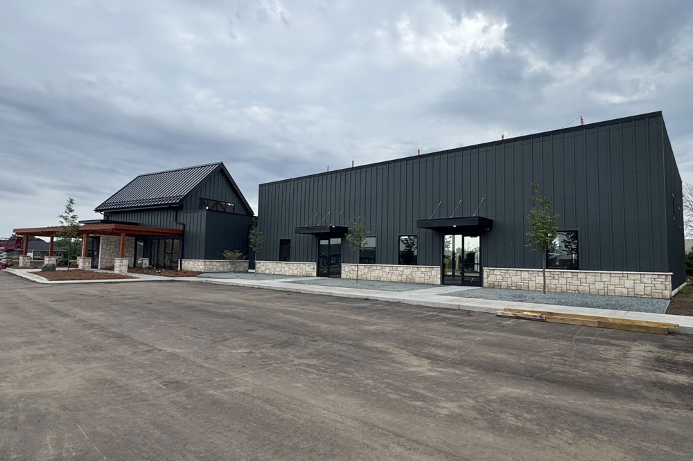 secondary industrial building.