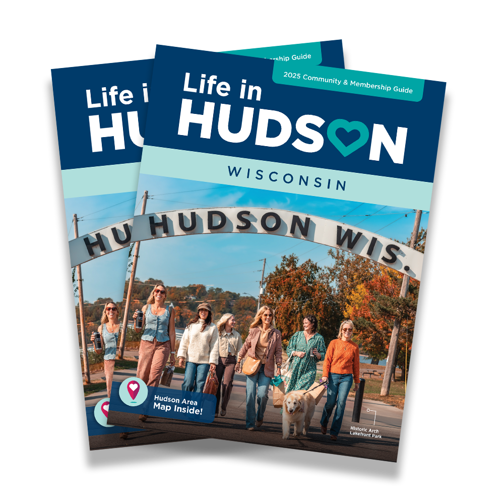 Hudson Community Guide cover design 2025.