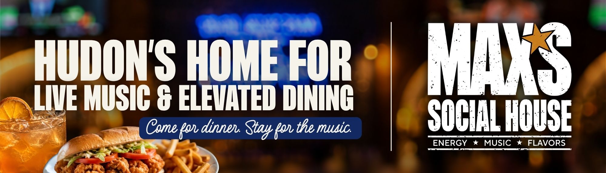 Max's Social House Banner Ad