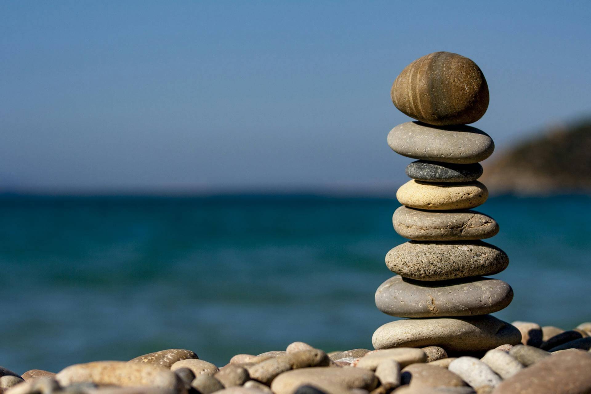 rocks on the beach