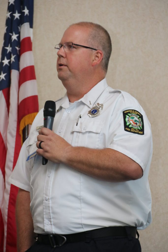 Lt. Matt Jaynes, Seminole County Fire Department, October