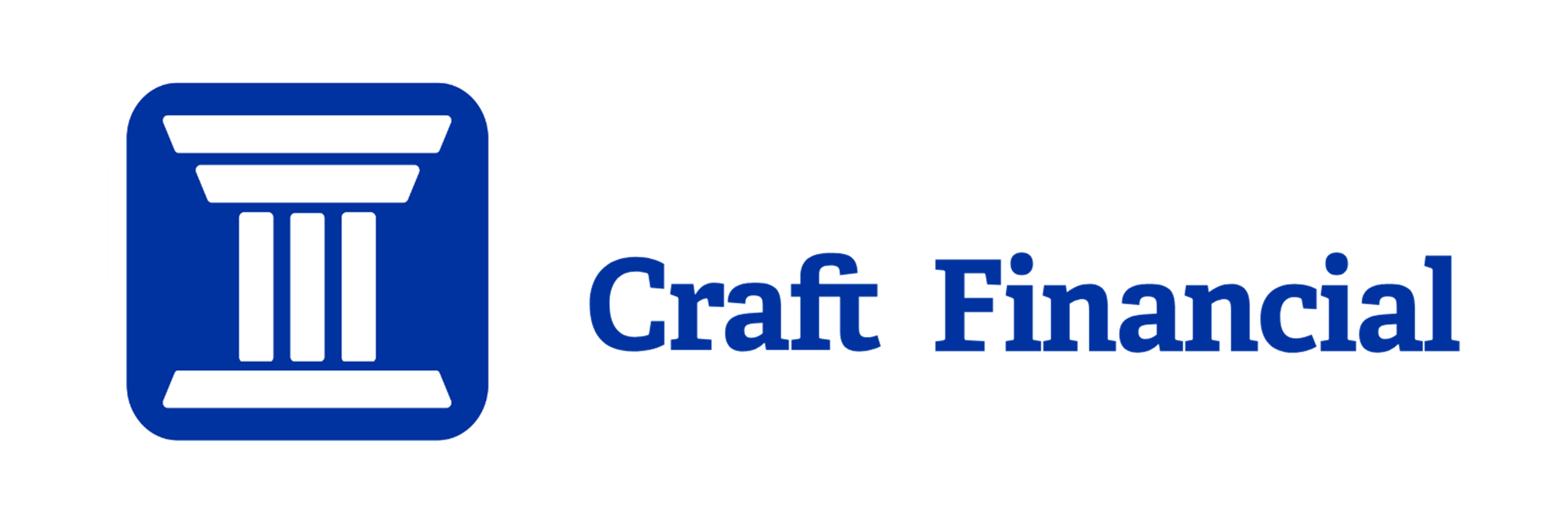 Craft Financial Horiz Blue Letter Cropped