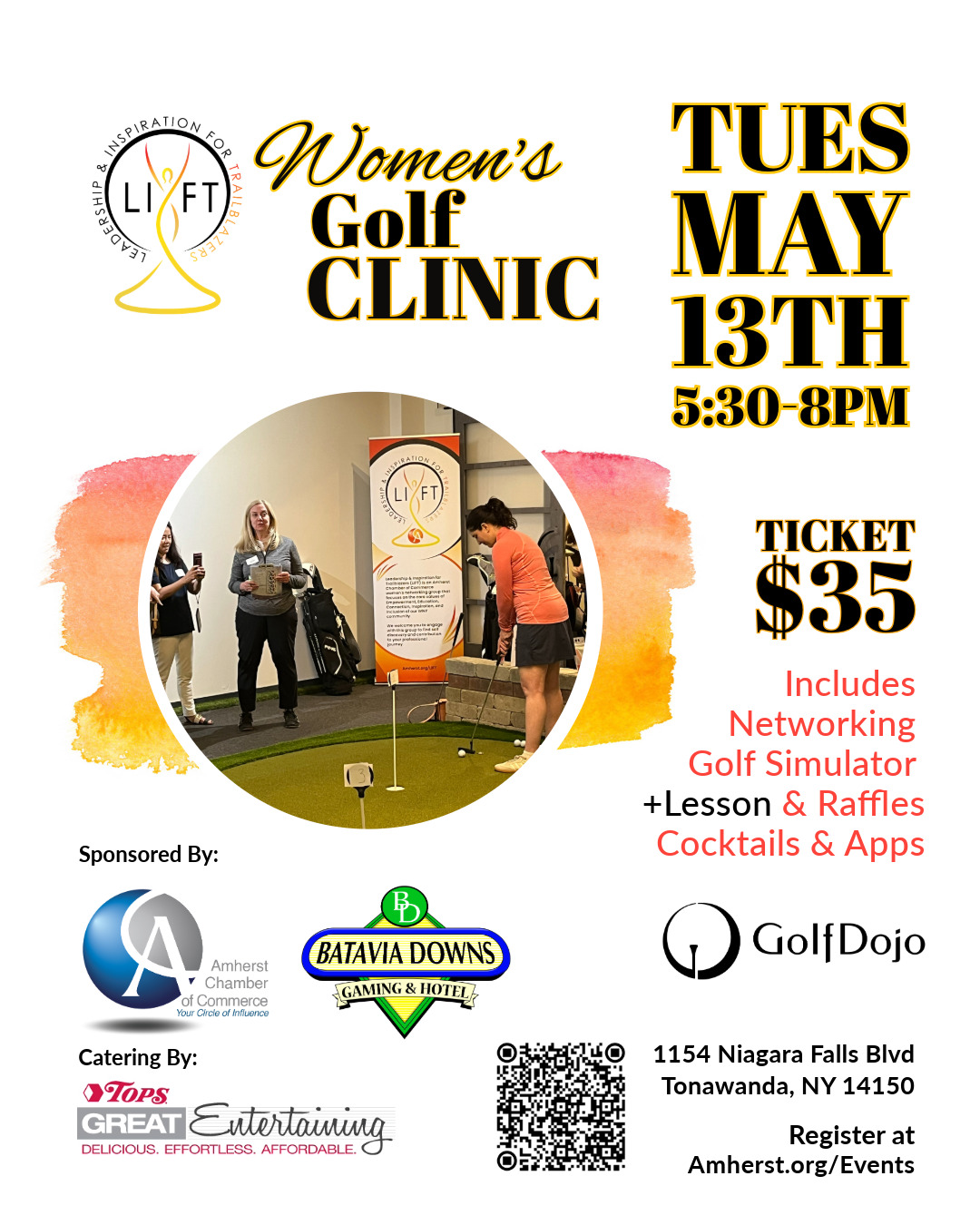 LIFT Golf Clinic May 2025