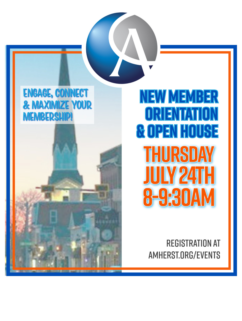 New Member Orientation graphic