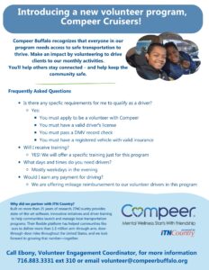 Compeer hiring Volunteer Drivers