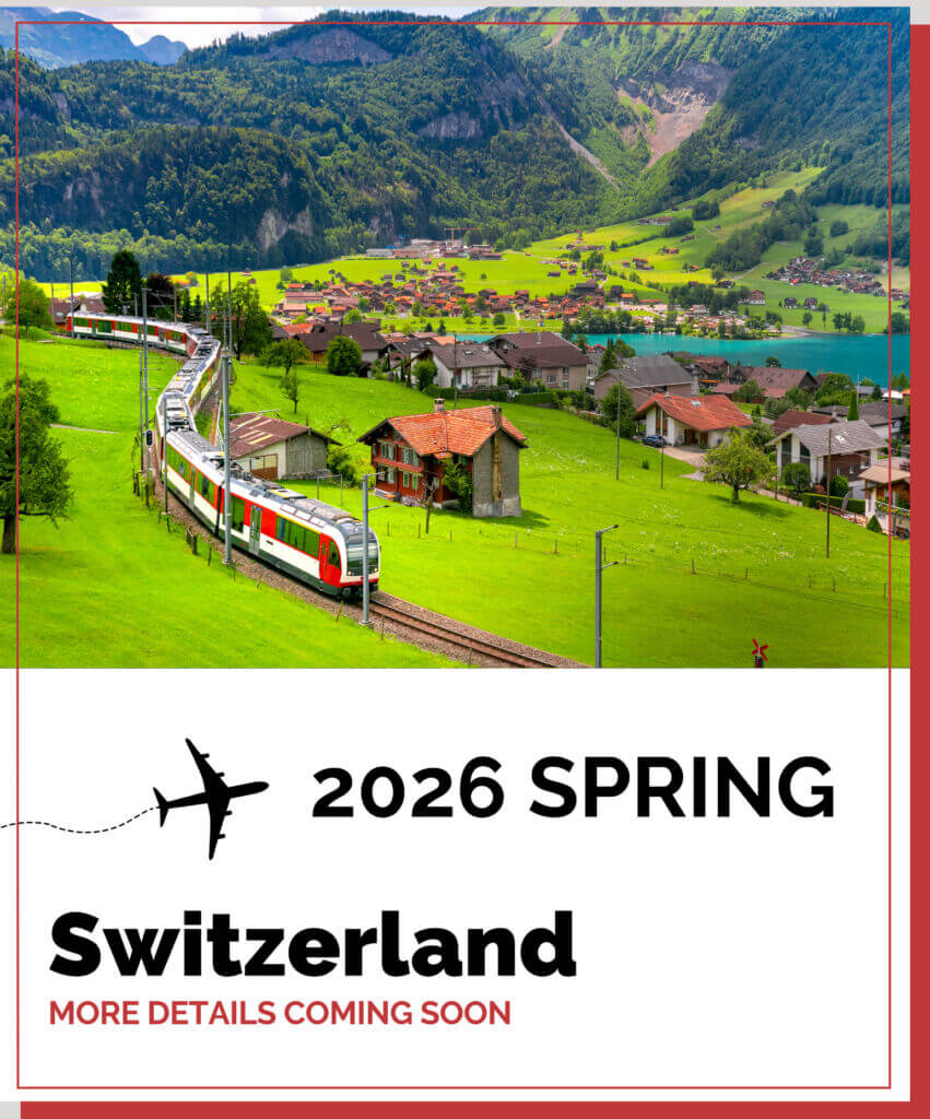 Travel with the Chamber - Switzerland Spring 2026 Holder