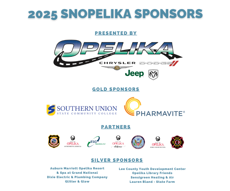 2025 Snopelika Sponsors