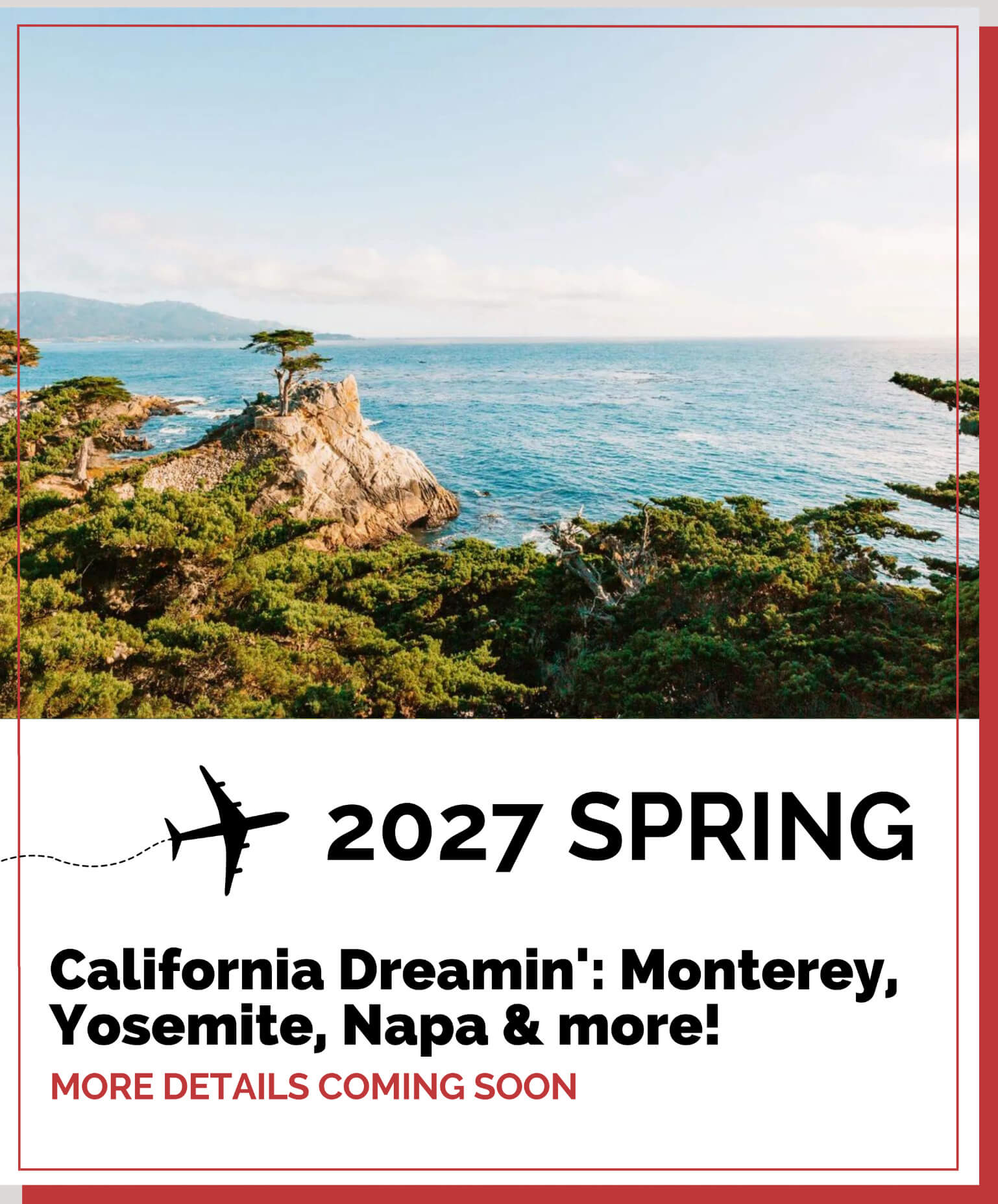 Travel California Hold