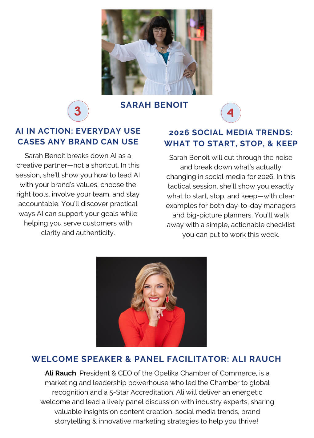 2026 ATM Summit Speakers or Web 2