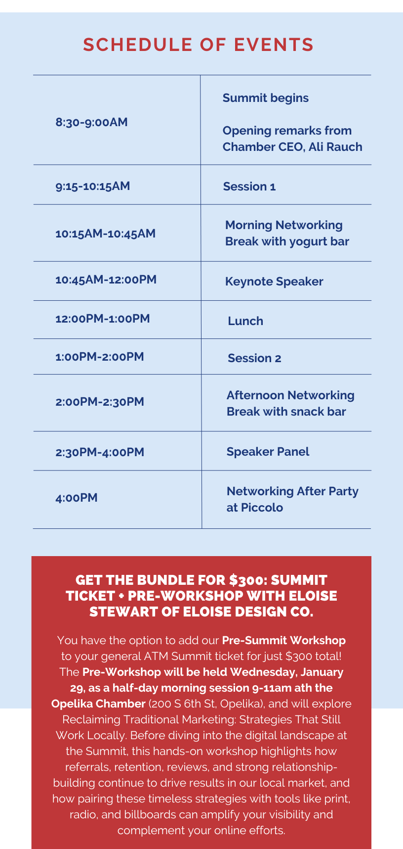 Last Pricing Edit 2026 ATM