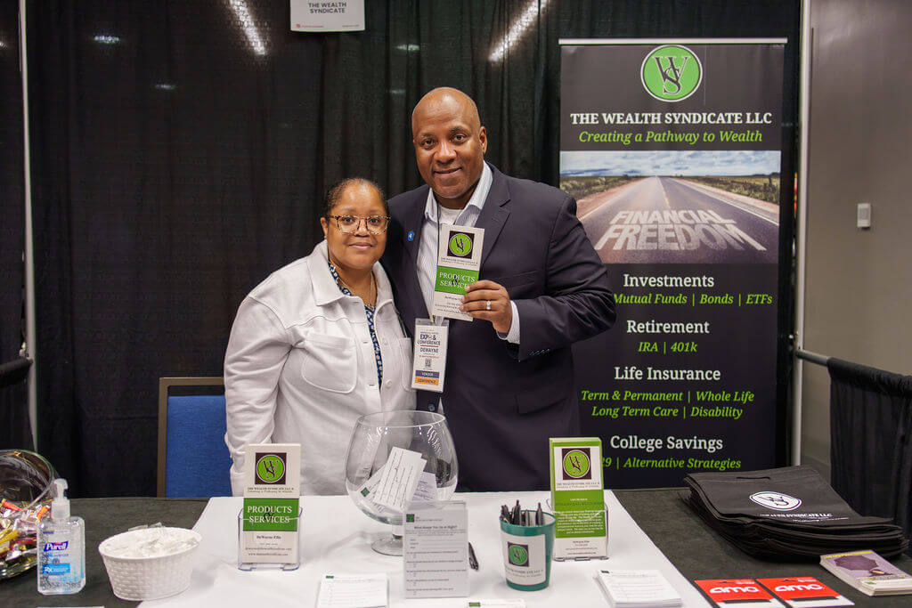 Virginia Black Expo vendor table