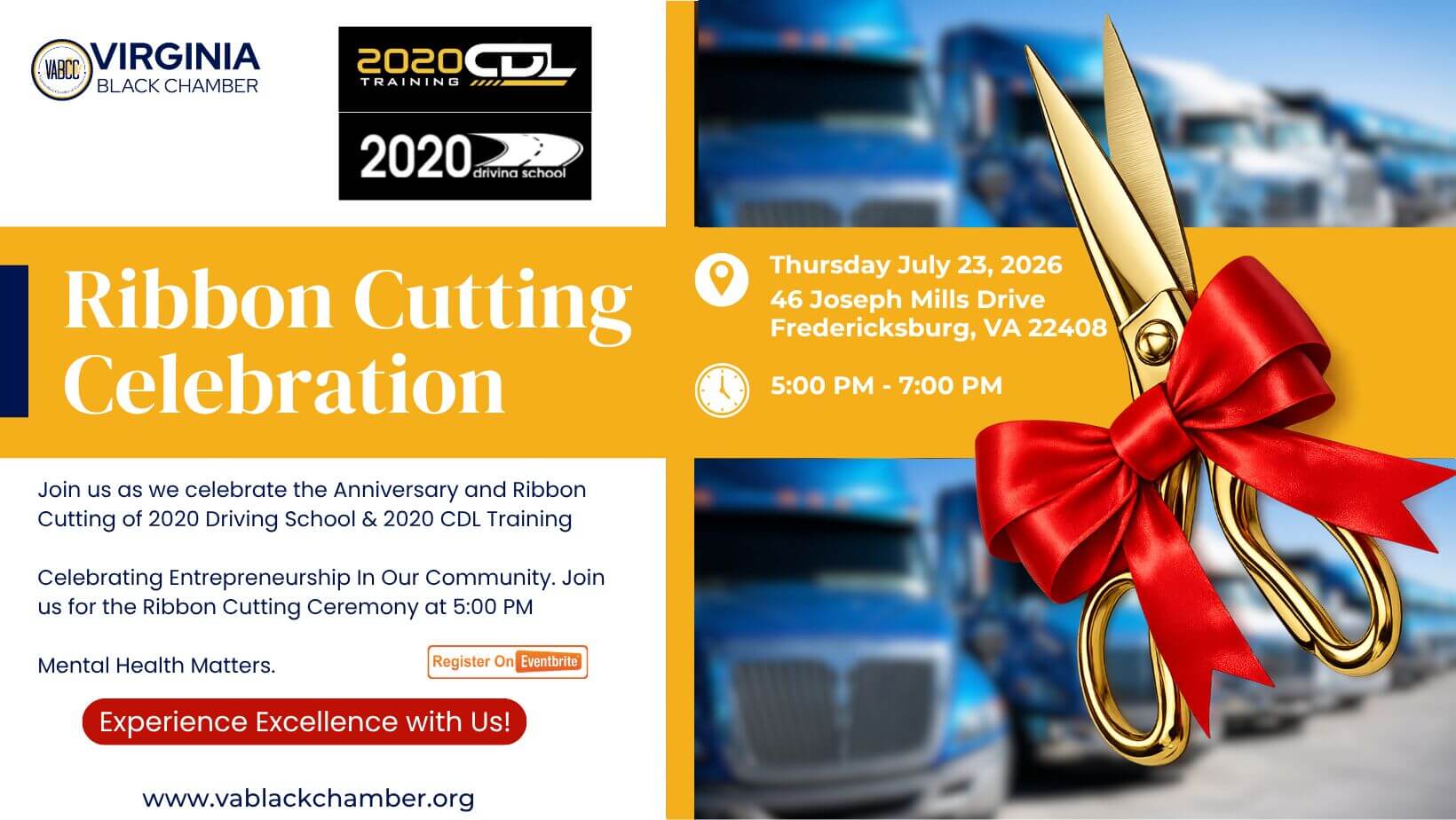 Ribbon Cutting for 2020 Driving School