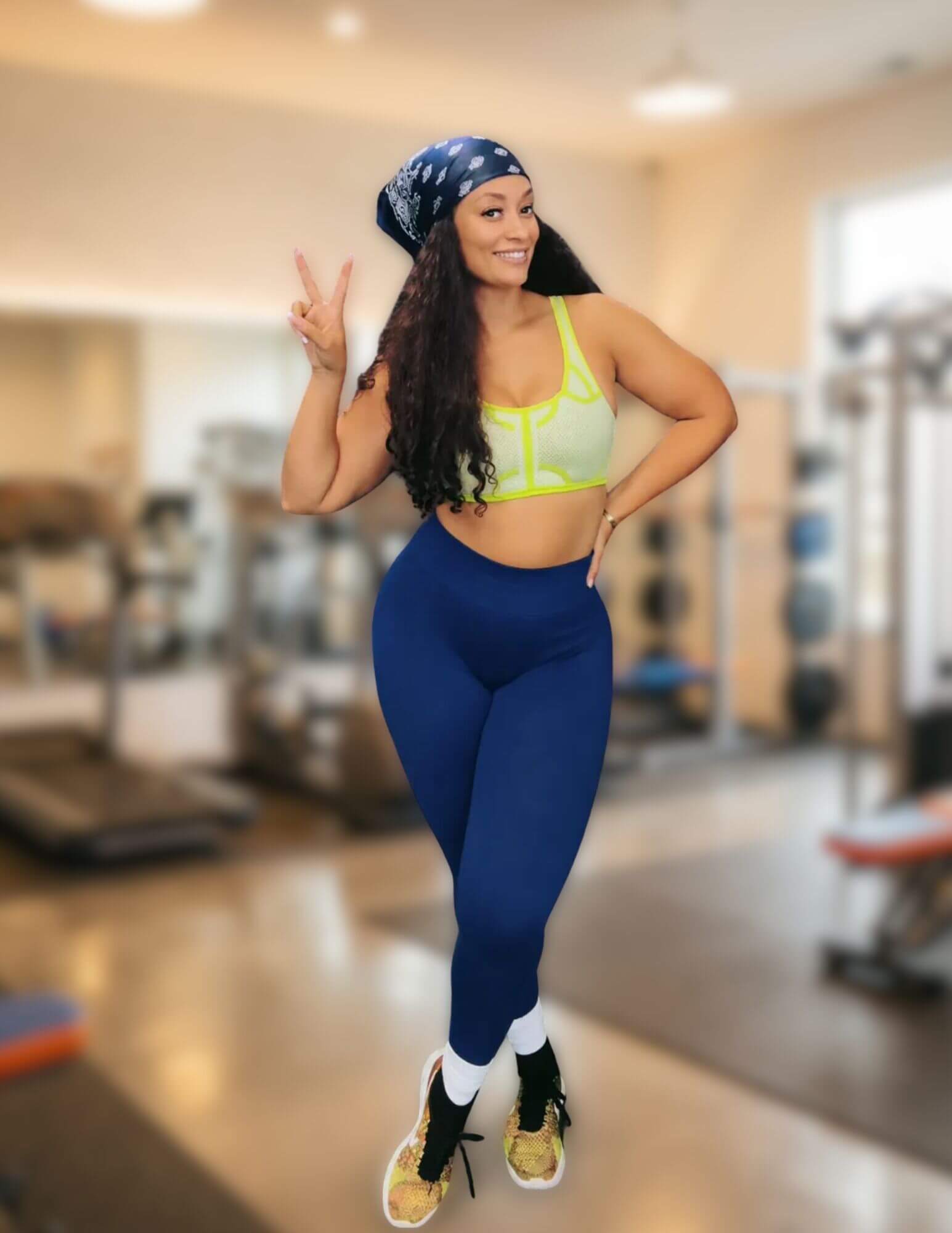 Taleia Lewis fitness instructor