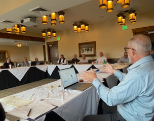 Martin Press, ASA Board Member, addresses the AC	