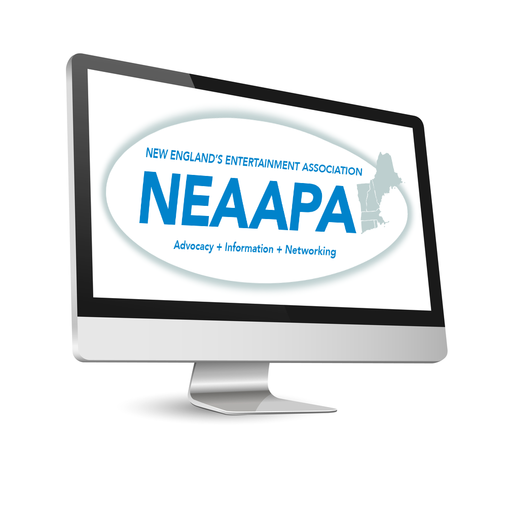NEAAPA Logo on computer screen
