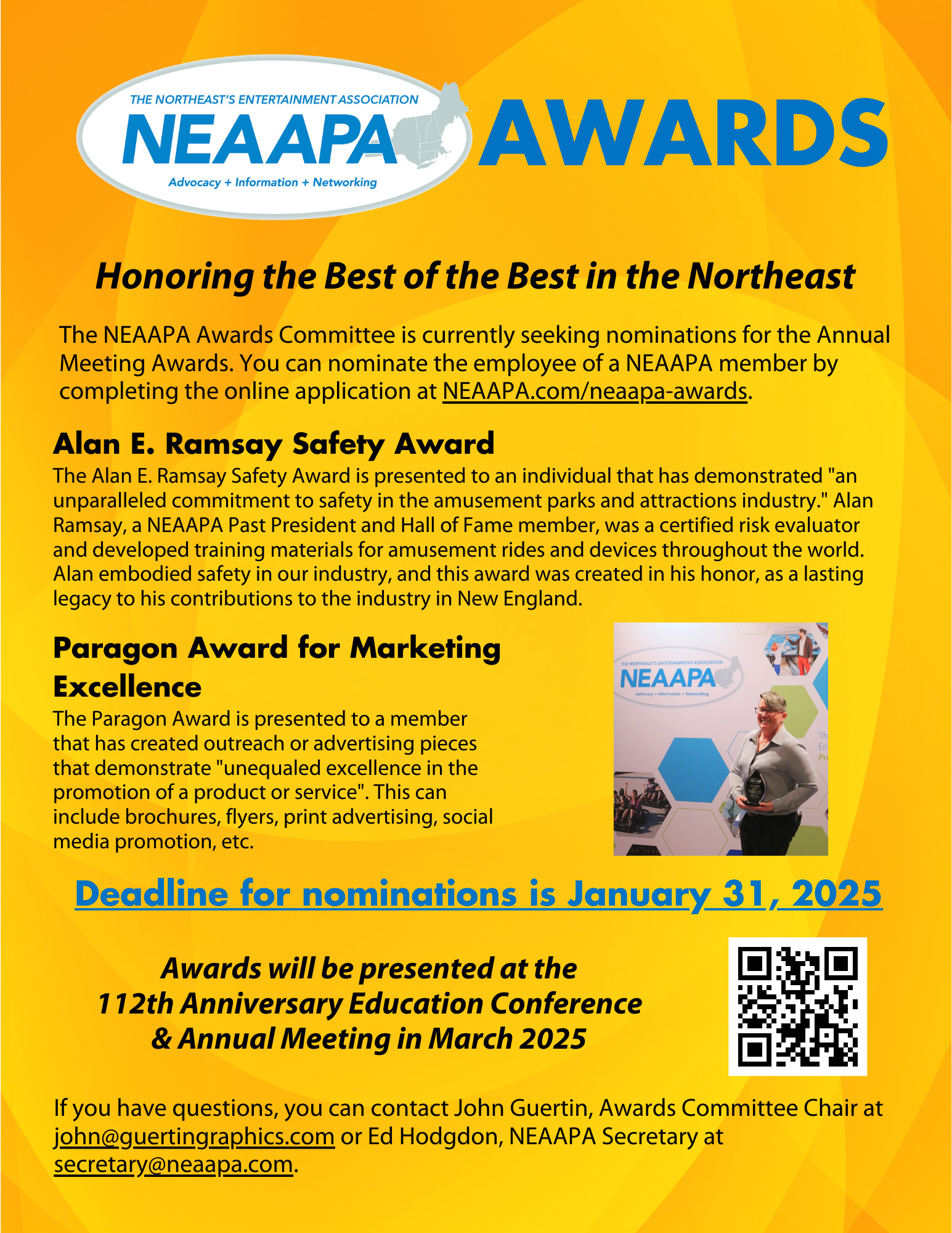 NEAAPA - Paragon and AER Safety Awards 2024