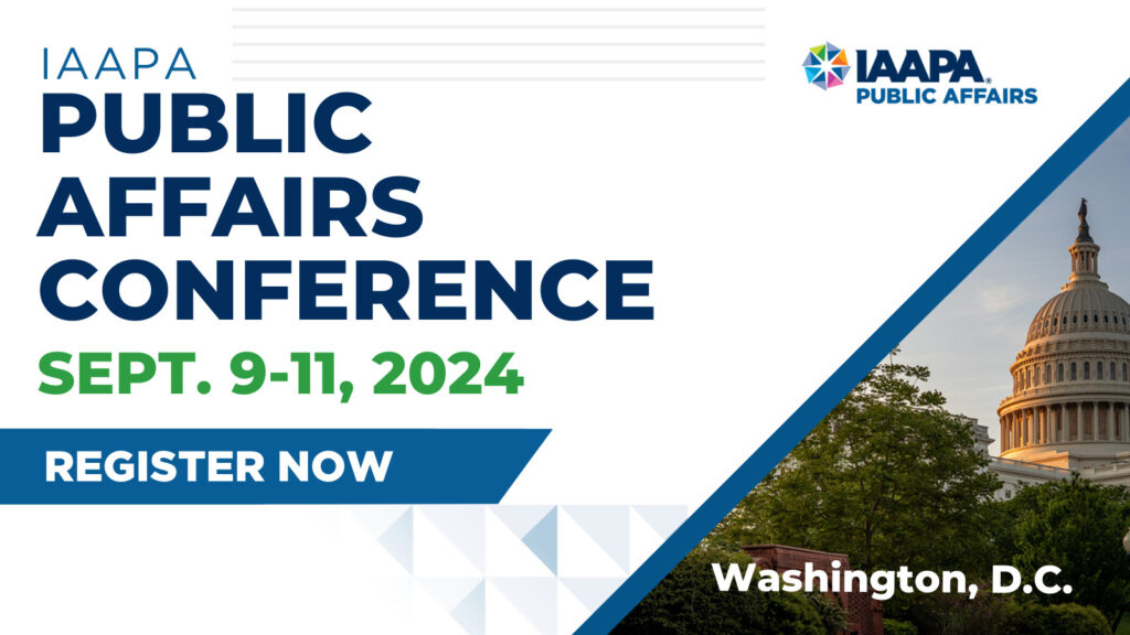 IAAPA Public Affairs Conference September 9-11, 2024