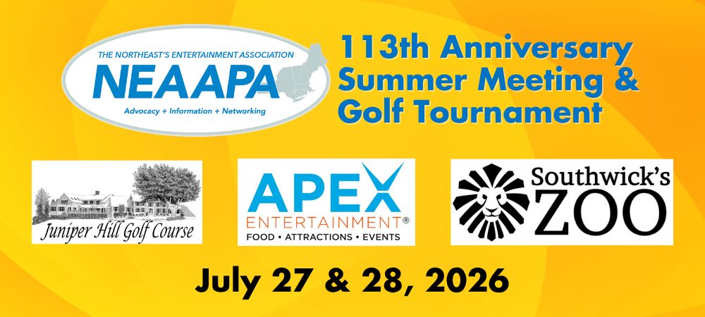 NEAAPA - Summer Meeting &amp; Golf Tournament Event Header 2026