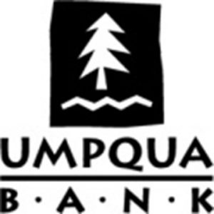 Umpqua Bank logo black stacked