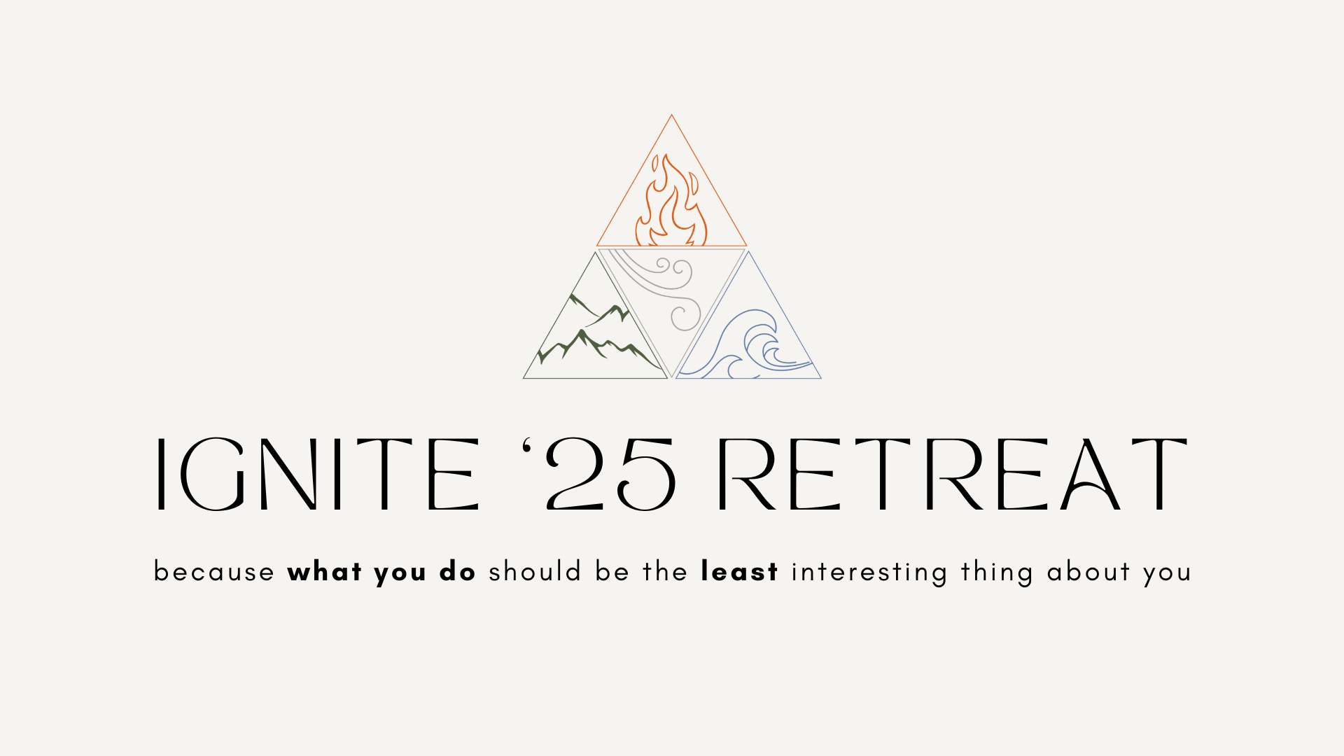 2025 Ignite Retreat - Brand Kit