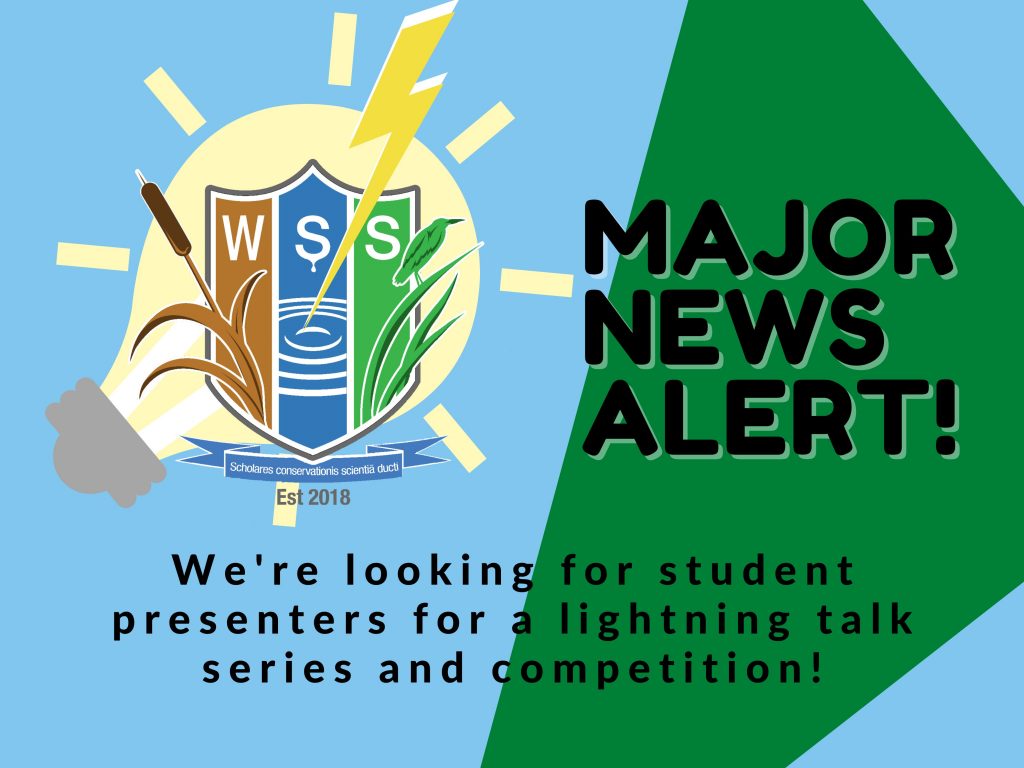 Calling all Student Presenters!