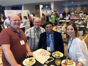 Welcome Reception - 3 men 1 lady