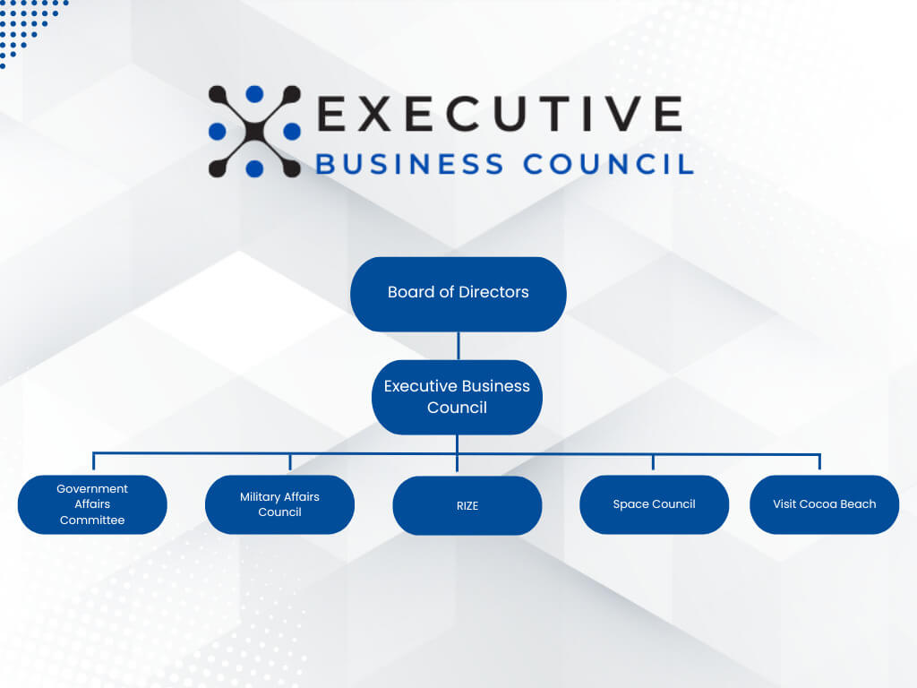 White Blue Modern Organizational Chart Graph (2)