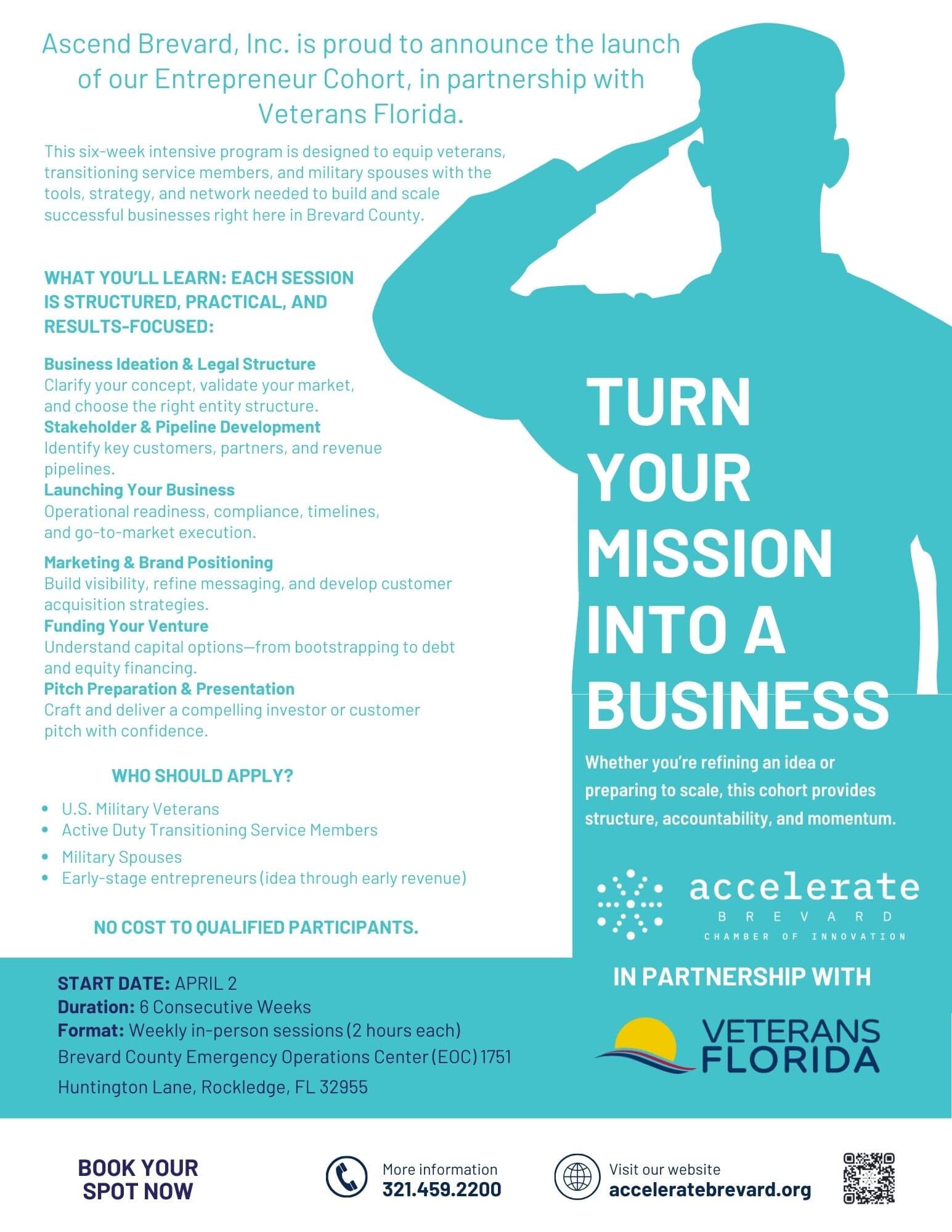 Vet TransitionFlyer Salute