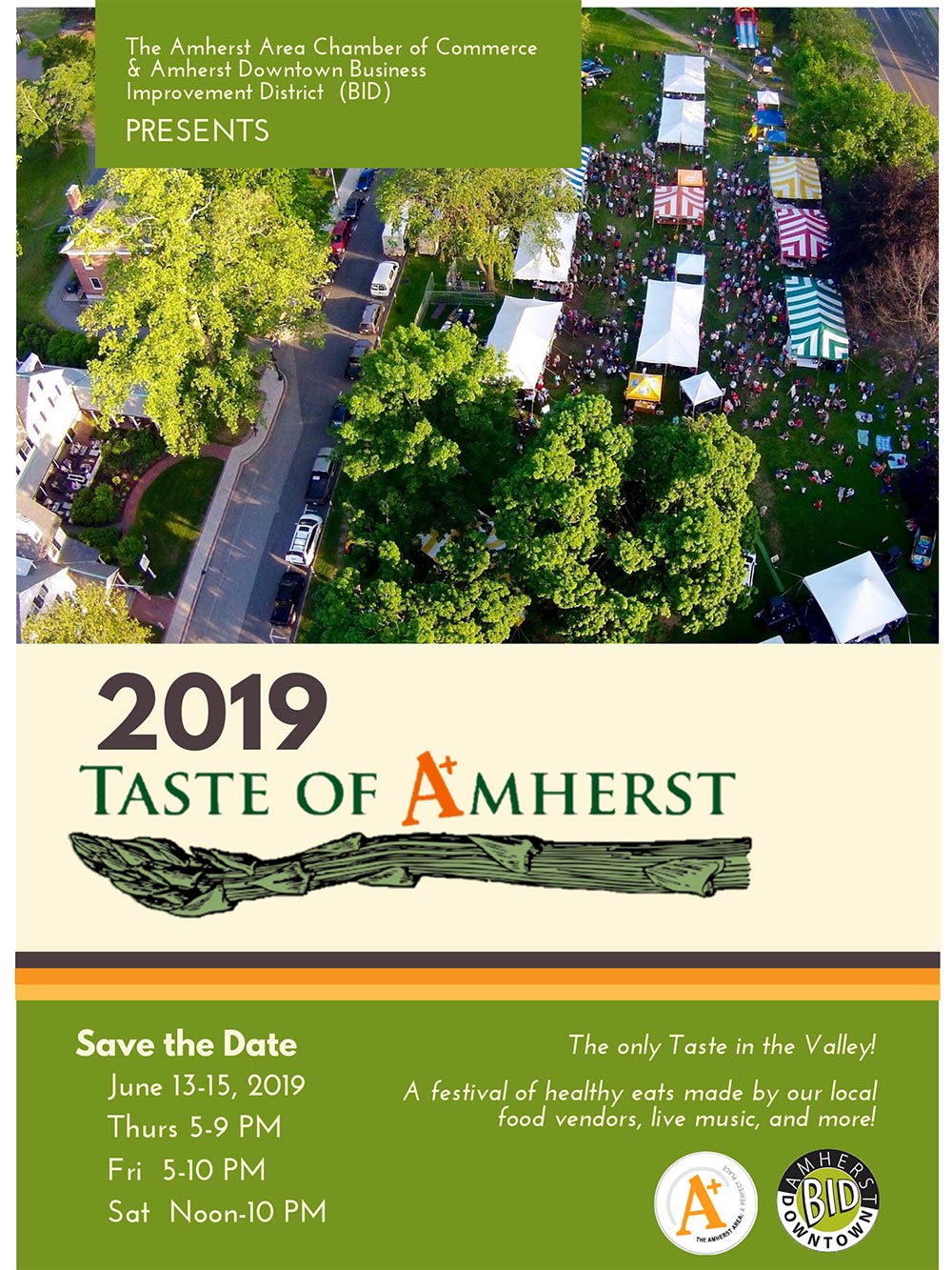 Taste of Amherst Poster