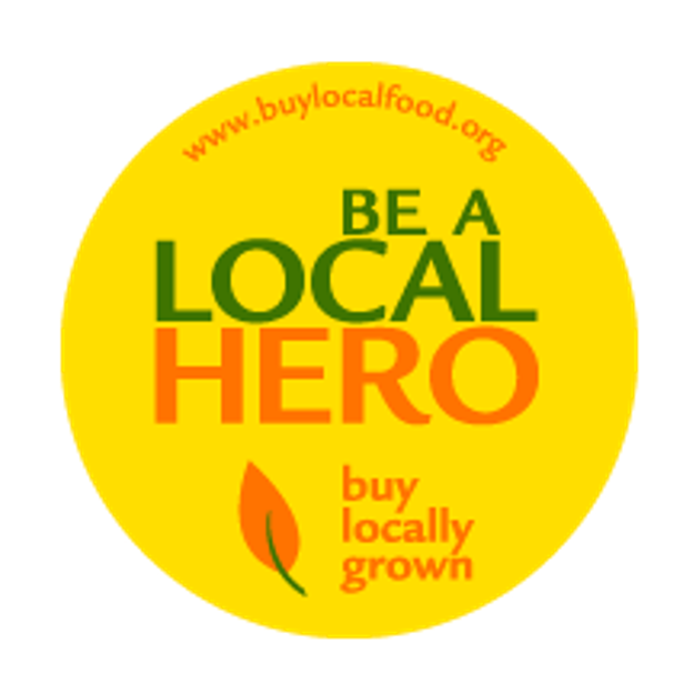 Be A Local Hero Sticker