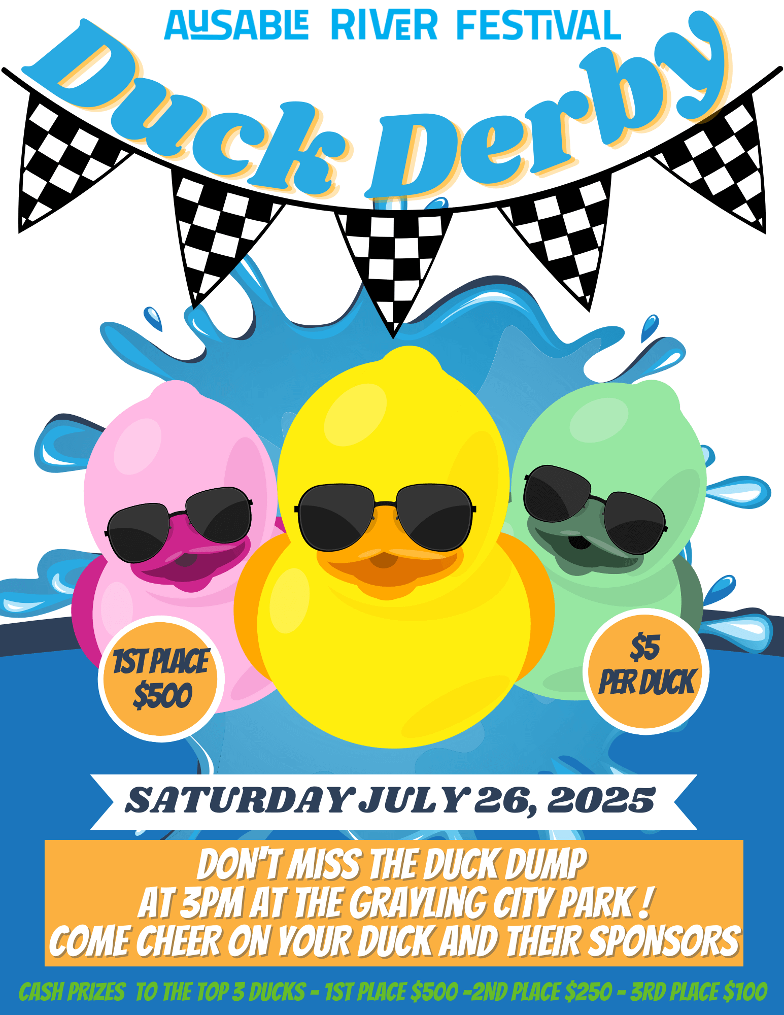 2025 Duck Derby Flyers