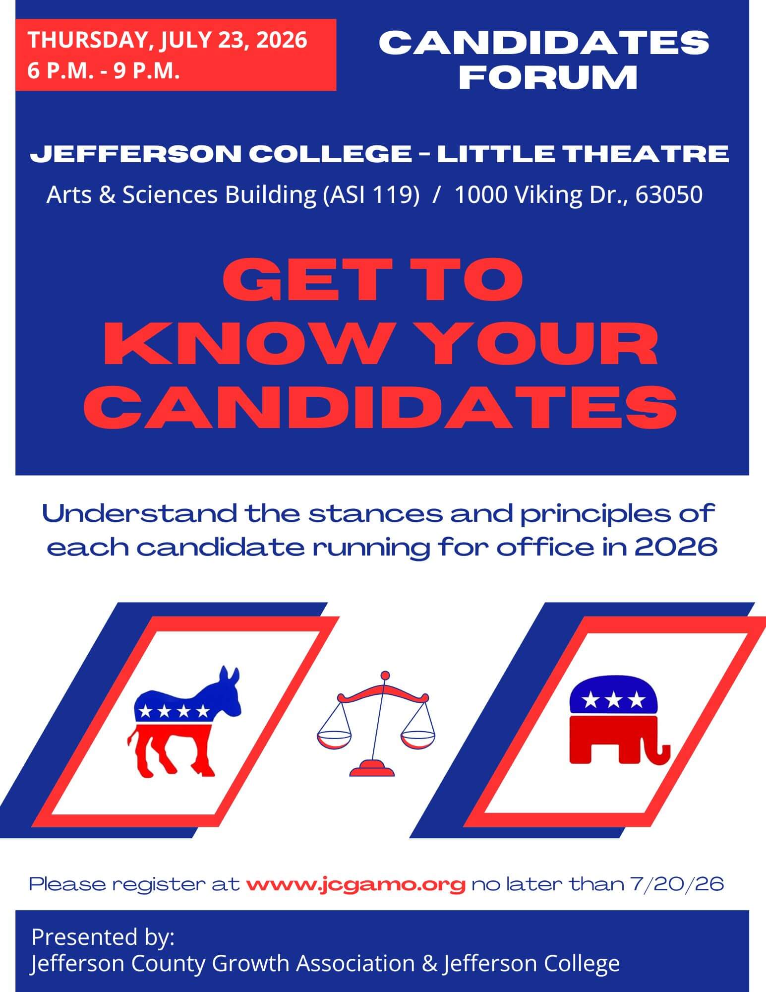 Candidates Forum Invitation