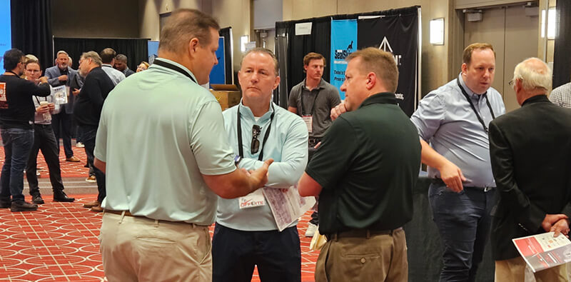 networking at the Offsite Construction Summit in Minneapolis