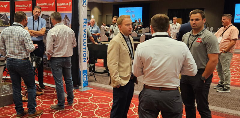 networking at the Offsite Construction Summit