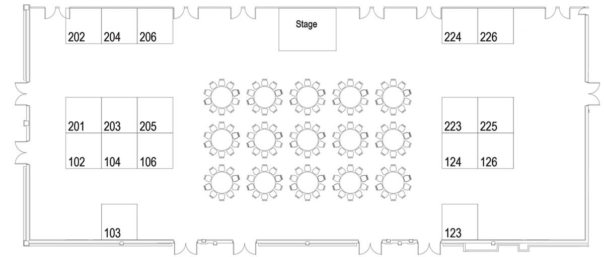 Offsite Construction Summit exhibitor floorplan in Atlanta, GA