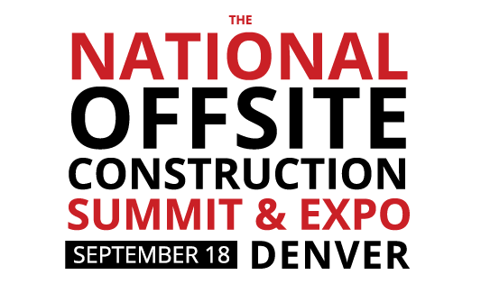 National Offsite Construction Summit and Expo in Denver, CO, September 18, 2025