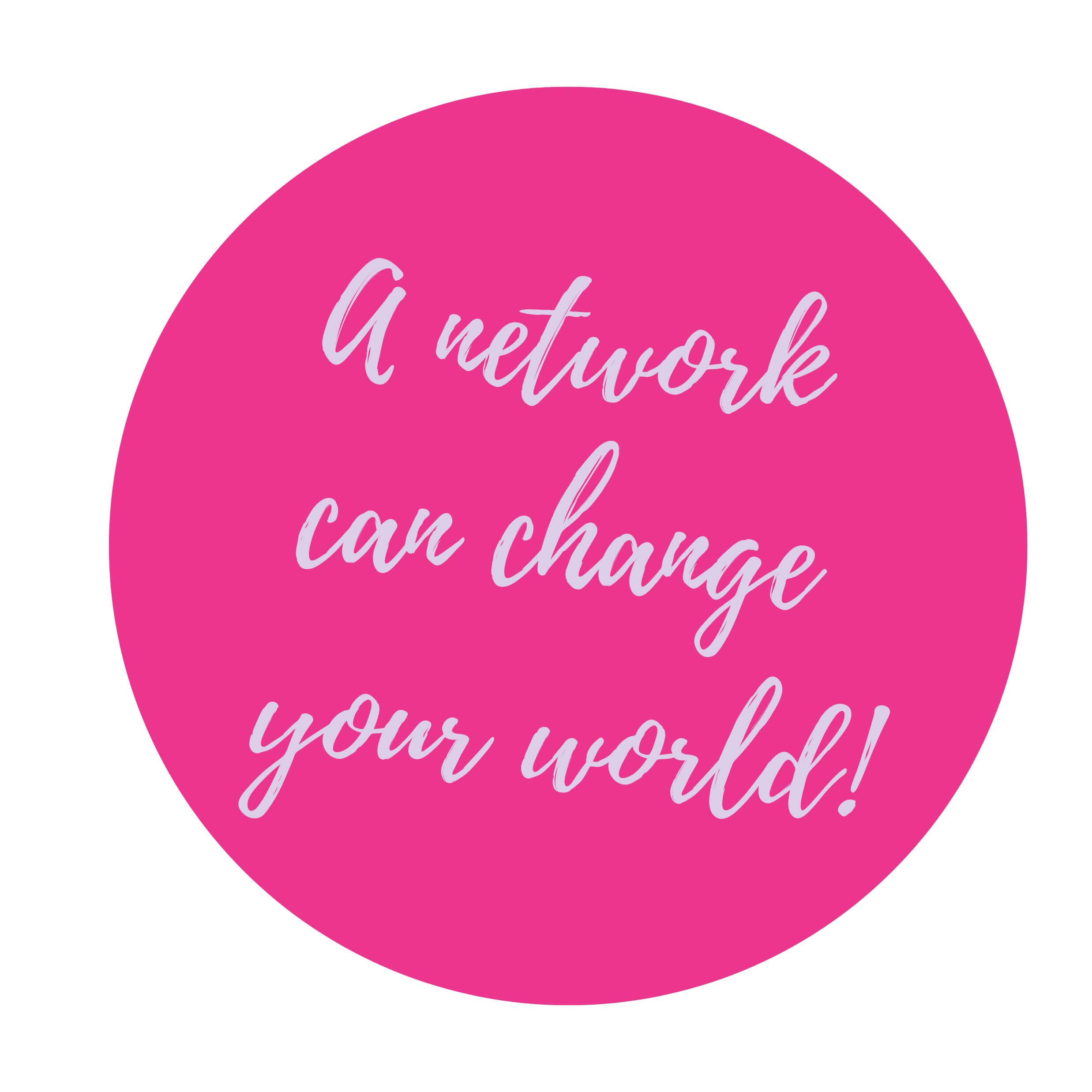 A network can change your world!