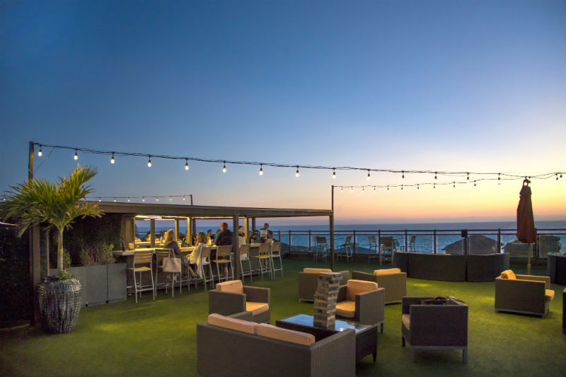 Rooftop Bar - Sunset on St