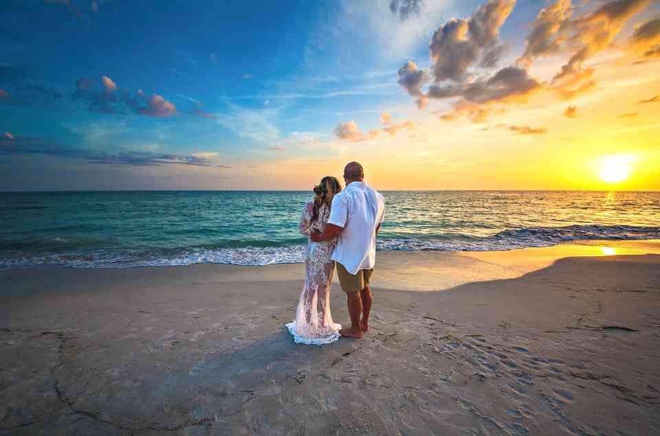 Sunset Wedding on Treasure Island - Tampa Bay Beaches