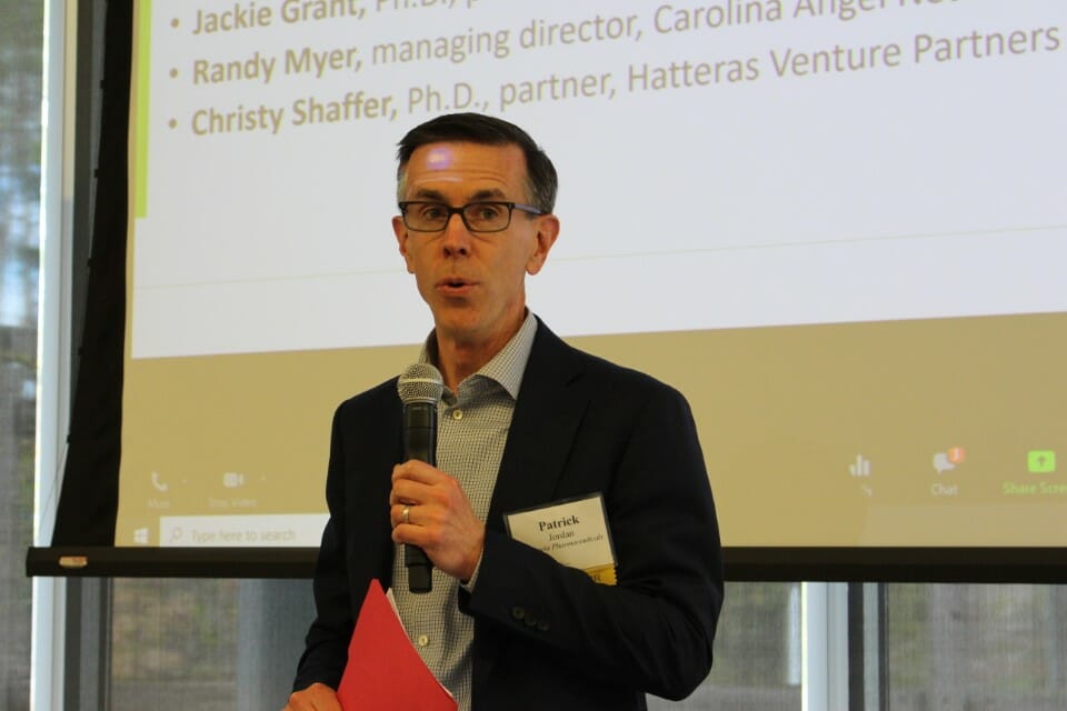 Moderator Patrick Jordan, CEO, Mycovia Pharmaceuticals