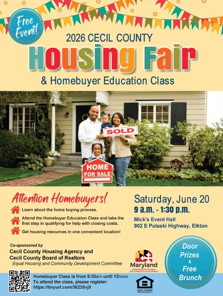 Housing Fair 2026 flyer - Cecil 05142026