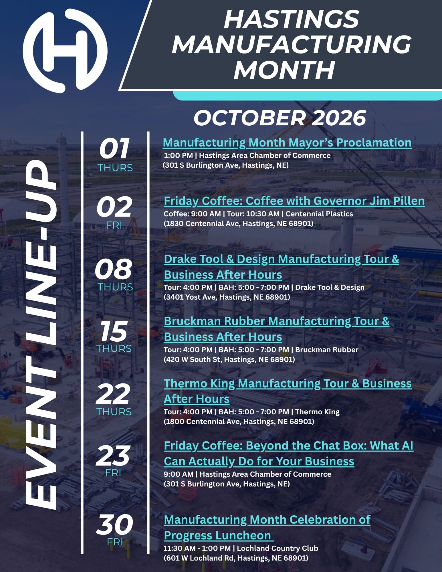 Manufacturing month October 2026 Manufacturing month October 2026