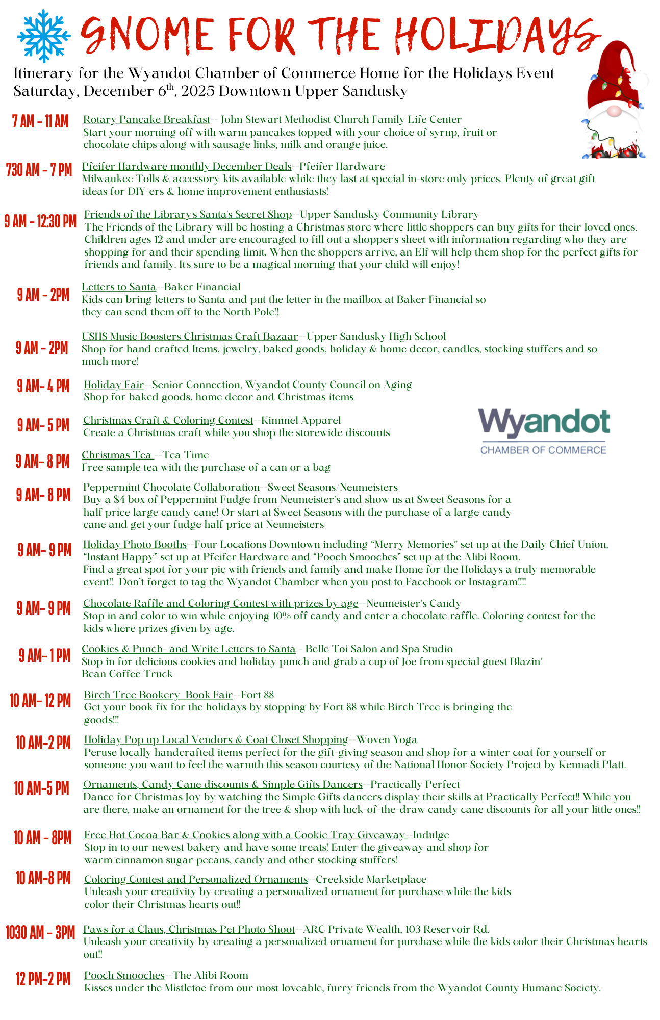 page 1 Final Gnome Itinerary hfh