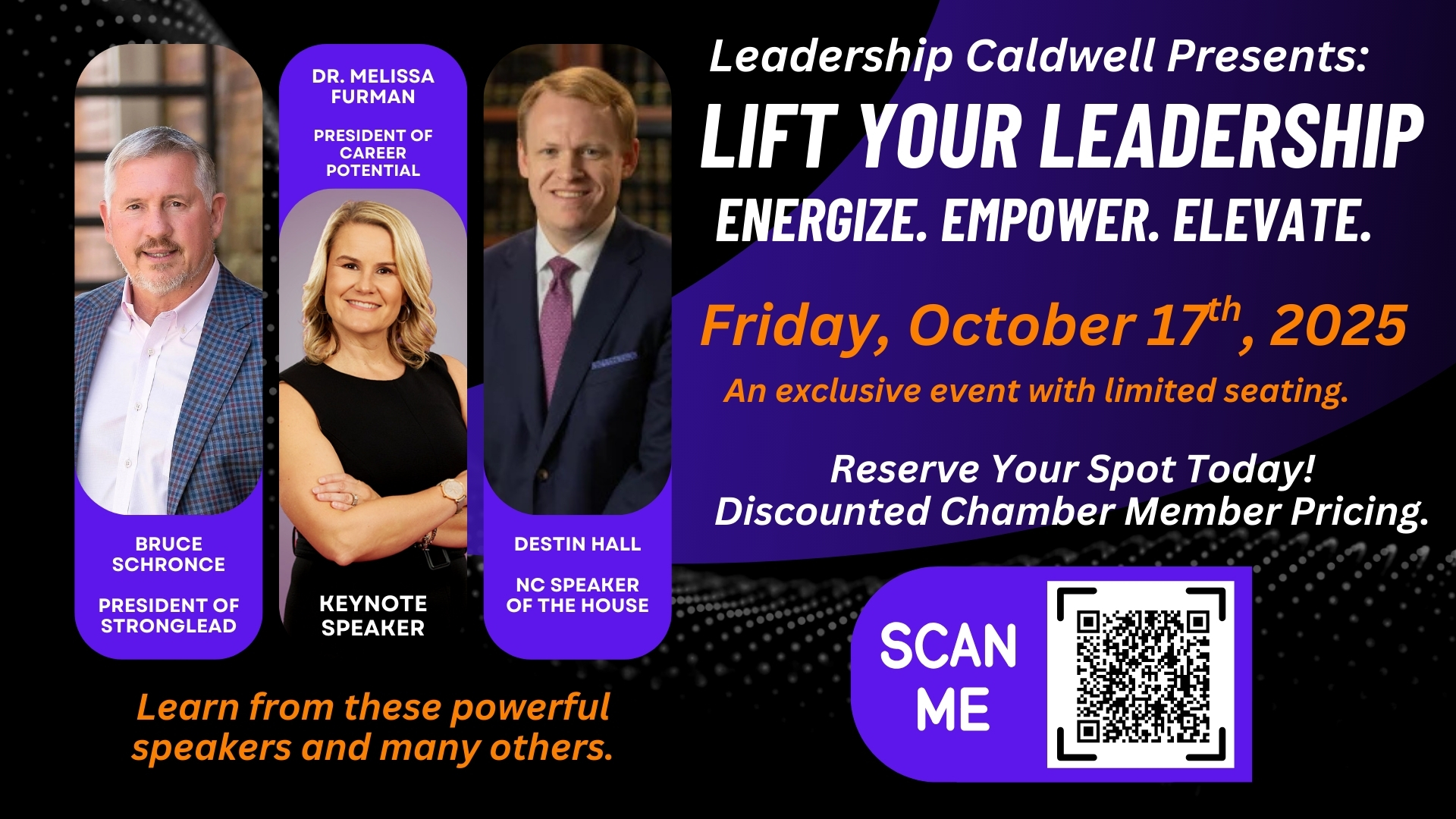 Lift Your Leadership slide with Destin Hall