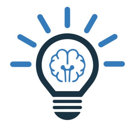 Lightbulb Icon Blue