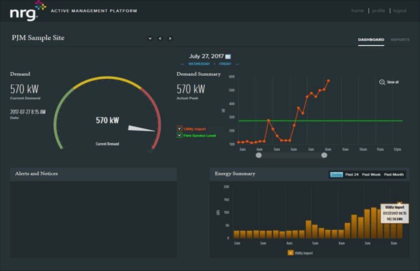 nrg demand response dashboard nrg demand response dashboard