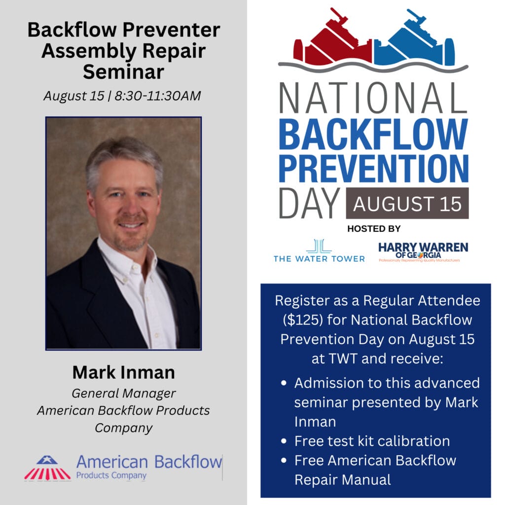2024 Backflow Prevention Day Graphics