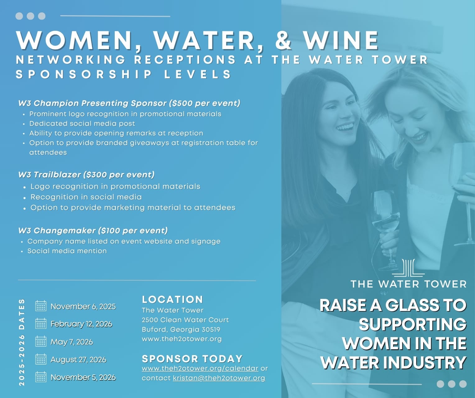 W3 Sponsorship Levels